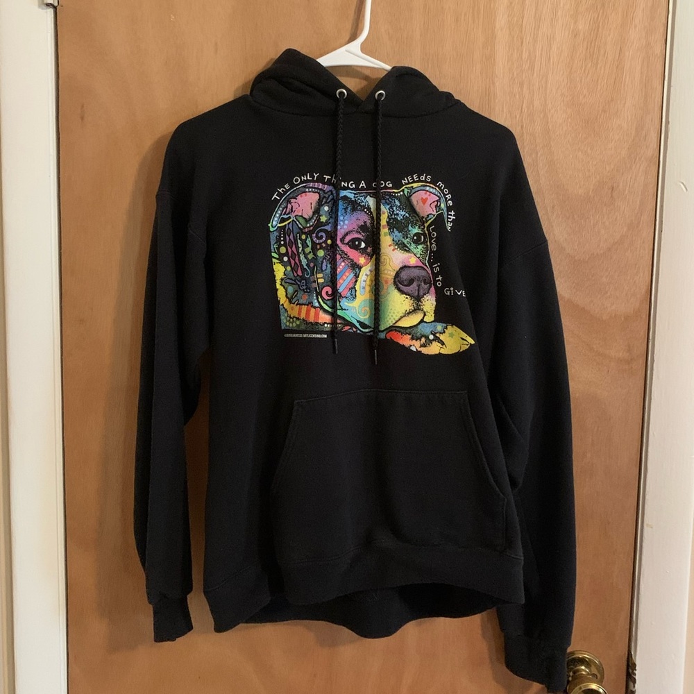 Black hoodie